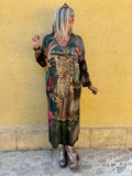 Robe imprimée Valentina Panthère