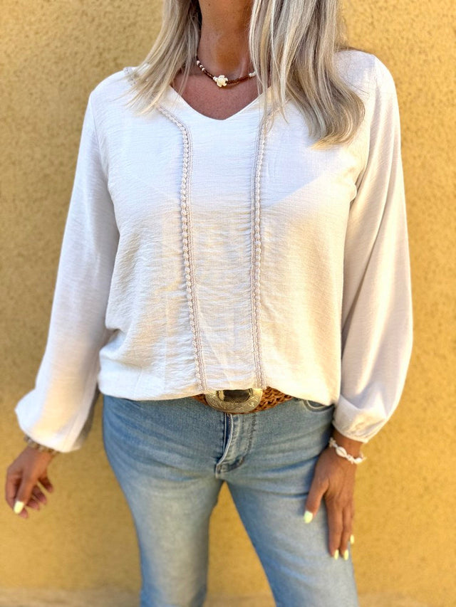 Tunique Clara beige clair