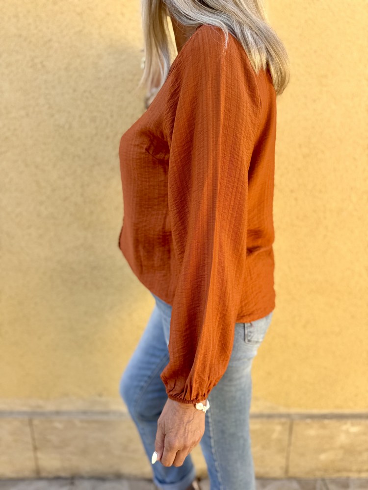 Tunique Clara brique