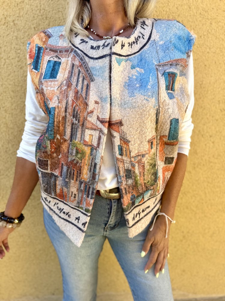 Veste sans manches Miléna Sicilia