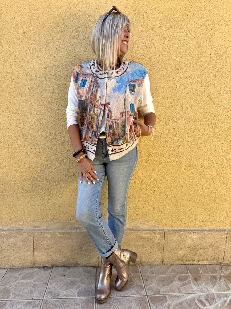 Veste sans manches Miléna Sicilia